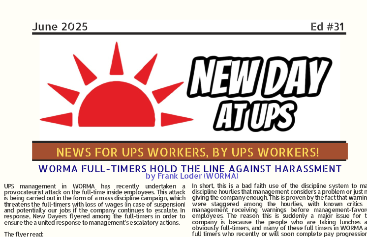 WORMA Full-Timers Hold the Line Against Harassment